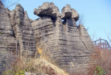 巨石造型-恩施大峡谷图片