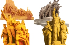 毛主席纪念堂雕塑图片