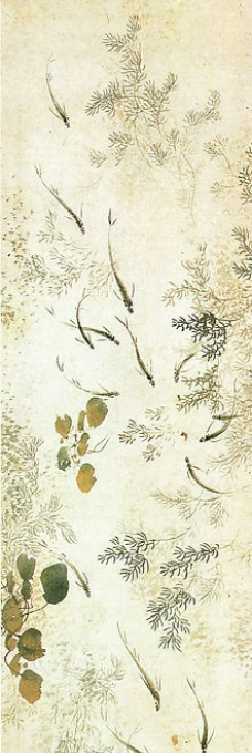 恽寿平鱼藻图图片