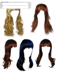 源文件各种各样的头发发型1