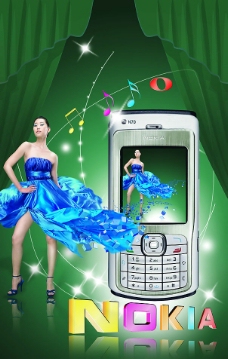 诺基亚手机广告图片