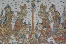 古印度佛教绘画图片