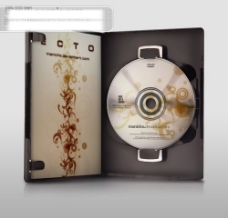 光盘与包装盒精美设计PSD素材 DVD 唱片 光碟 包装盒 光盘 PSD素材 设计素材