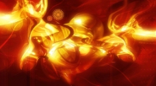 欧式花纹背景火背景图片
