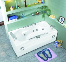 现代生活浴室图片