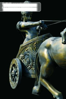 铜像雕塑罗马雕塑插图广告设计石膏像