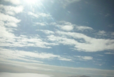 光和影旅游摄影自然风景阳光和蓝天白云图片