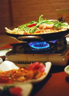 韩式火锅料理图片