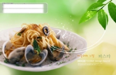 美食素材韩国料理PSD分层素材韩国料理凉菜餐饮美食PSD模板
