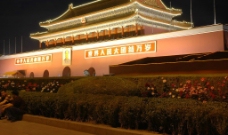 北京夜景北京天安门夜景图片
